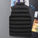 Men's Waistcoat Vest Jacket Warm Sleeveless Casual Winter Jackets