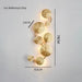 Luxury Golden Leaves Wall Lamp Home Decor Corridor Indoor Sconce Home Decor