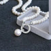 Freshwater Pearl Necklace Women Elegant Micro-Inlaid Fashion Jewelry