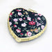 Mini Makeup Compact Pocket Floral Mirror Portable Two-Side Folding Blob Mirror