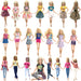 Barbie Doll Outfits Wear Casual Dress Shirt Skirt Toy Doll Clothes