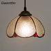 Tiffany Pendant Lights Mediterranean Loft Home Decor Glass Hanging Lamp