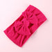 Baby Headband Girls Boys Elastic Knit Children Turban Baby Bows Headwear