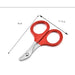 Stainless Steel Pet Grooming Scissors – Durable Cat and Dog Clippers