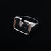 Unique Design Notch Crushed Zircon Rings Men Women Creative Fashion Jewelry