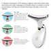 EMS Thermal Neck Lifting Tighten Massager Electric Wrinkle Remover