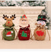 Knitted Christmas Gift Bag – Wool Wrap for Holiday Goodies & Treats