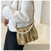 The New Pearl Handbag – Elegant Pleated Shoulder Cloud Bag