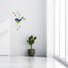 Vibrant Bird-Themed Wallpaper – Artistic Home Décor Sticker