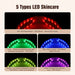 EMS Microcurrent Facial Slimming Device with Color Light and V-Shape Lift