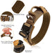 Tactical Dog Collar and Leash Set – Heavy-Duty Pet Training Gear for Outdoor Adventures