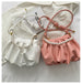 The New Pearl Handbag – Elegant Pleated Shoulder Cloud Bag