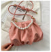 The New Pearl Handbag – Elegant Pleated Shoulder Cloud Bag