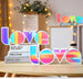 LED Love String Lights - Valentine’s Day Decorative Lights with Romantic Designs