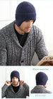 Knitted Wool Hats – Warm Outdoor Earmuff Beanie for Men & Women