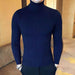 Korean Fashion Sweater Men's Casual Vintage Style Wool Turtleneck Sweaters