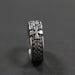 Unique Design Notch Crushed Zircon Rings Men Women Creative Fashion Jewelry