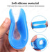 Silicone Gel Heel Pad Foot Pain Relief U-Shape Heel Cushion Inserts
