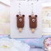 Women's Resin Earrings Handmade Cute Drop Earrings Jewelry