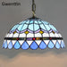 Vintage Tiffany Pendant Lights Stained Glass Hanging Lamp Home Decor