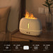 Aroma Diffuser Air Humidifier Ultrasonic Mist Maker Led Flame Lamp Difusor