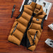 Men's Sleeveless Vest Thermal Soft Casual Coats Cotton Men's Vest Jacket