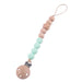 Pacifier Clips Chain Silicone Beads BPA Free Clip Holder Soother Chains