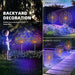 Solar LED Firework Fairy Light Garden Decoration Lawn Pathway Christmas Light
