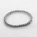 Stainless Steel Beaded Bracelets Jewelry Women's Fashion Elastic Bracelets