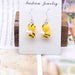 Women's Resin Earrings Handmade Cute Drop Earrings Jewelry
