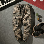 Jogger Cargo Pants Men's Multi-Pocket Camouflage Harem Trouser Pants