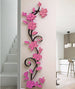 3D Acrylic Wall Stickers Creative Decorative Floral 3D Wall Stickers Home Decor