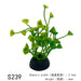 PVC Aquarium Decorative Artificial Leaves Plant Environmental Aquarium Decors