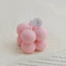 Macaron Shape Scented Candles Bright Color Decorative Aromatic Candles