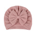 Big Bow Soft Baby Hat Baby Girls Boys Turban Hat Kids Headwear