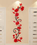 3D Acrylic Wall Stickers Creative Decorative Floral 3D Wall Stickers Home Decor