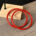 2Pcs/Set Natural Jade Bangles Retro Simple Glass Bangles Women's Jewelry