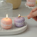 Macaron Shape Scented Candles Bright Color Decorative Aromatic Candles