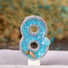 Birthday Candle Mermaid Sparkly Blue Seafish Party Decoration Candles