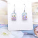 Women's Resin Earrings Handmade Cute Drop Earrings Jewelry