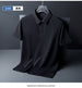 Ice Silk Traceless T-shirt Men's Light Half Sleeve Top Smooth Breathable Tees