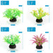 PVC Aquarium Decorative Artificial Leaves Plant Environmental Aquarium Decors