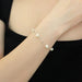 Natural Freshwater Pearl Sterling Silver Bracelet Women Fine Jewelry