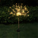 LED Fireworks Lights Waterproof Outdoor Dandelion Flash String Fairy Lights
