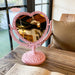 Rotatable Double-Sided Blob Mirror 360 Degree Swivel Desktop Makeup Mirror