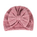 Big Bow Soft Baby Hat Baby Girls Boys Turban Hat Kids Headwear