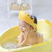 Baby Swim Shower Cap Bath Shampoo Adjustable Eye Protection Head Cover