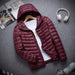 Autumn Winter Light Down Jacket Men's Fashion Hooded Lightweight Down Jackets