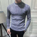 Korean Fashion Sweater Men's Casual Vintage Style Wool Turtleneck Sweaters