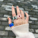 Women's  Handmade Beads Rings Designer Gothic Style Rings Jewelry